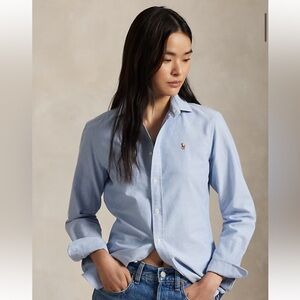 Ralph Lauren Sky Blue Button Down Shirt